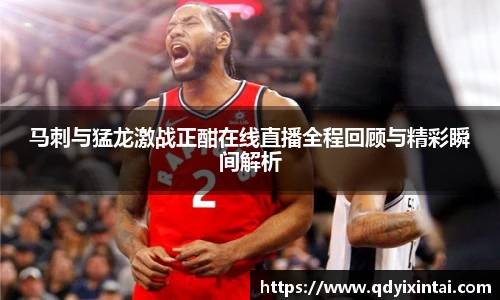 马刺与猛龙激战正酣在线直播全程回顾与精彩瞬间解析